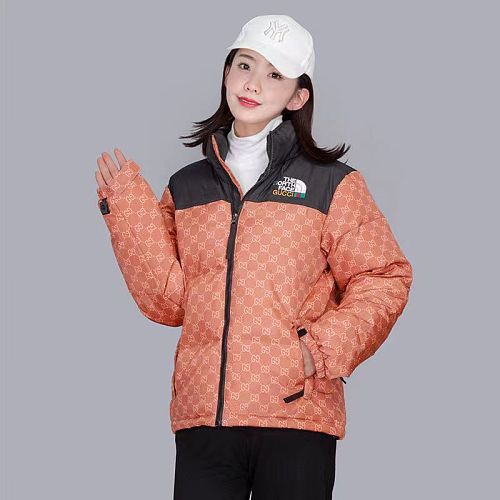 The North Face x Gucci GG Monogram Puffer Jacket · ZT13768