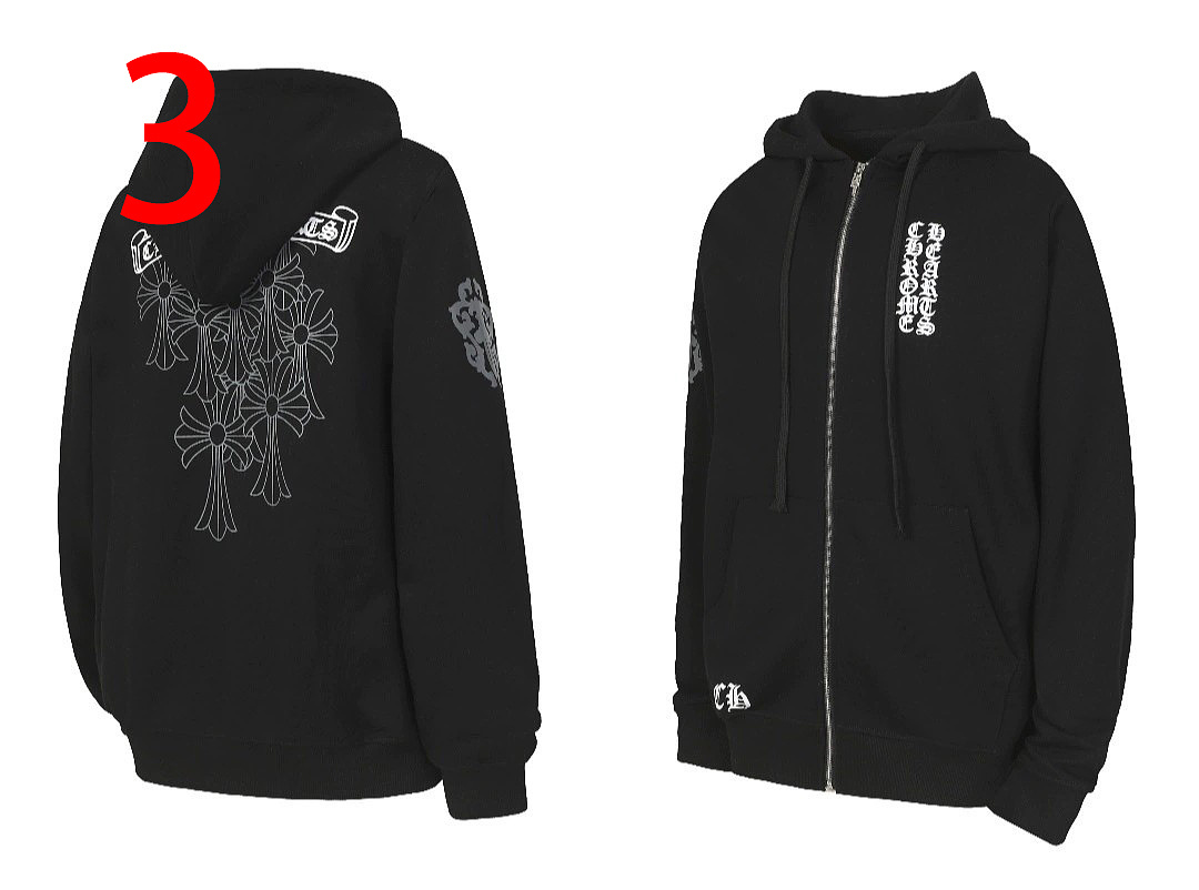 Chrome Hearts — סווטשירט וקפוצ'ון · ZT14068 — תמונה 17