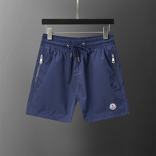 Moncler Navy Blue Logo Patch Swim · ZT12587