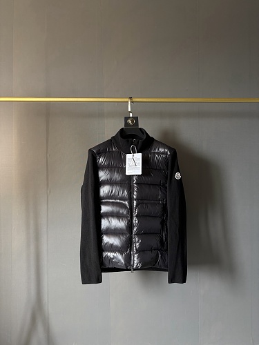 Moncler Grenoble Padded Wool Zip-Up Cardigan · ZT14050