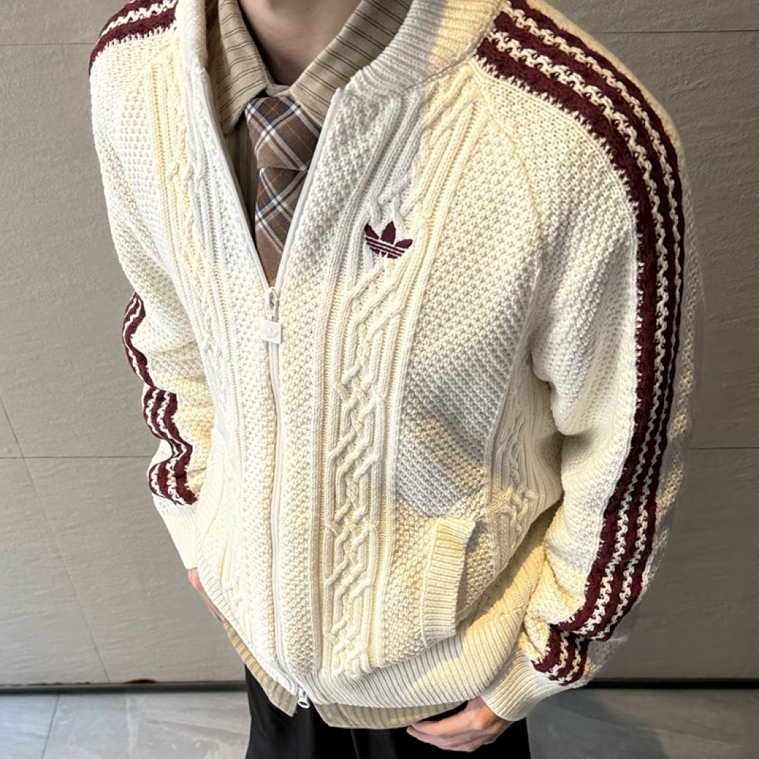 Adidas Archive Cutline Knit Track Top · ZT13954 — תמונה 5