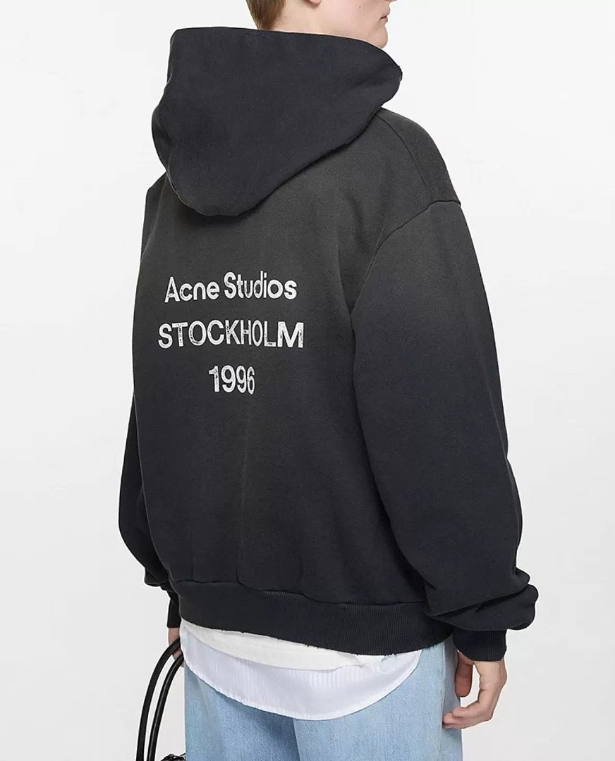 Acne Studios Fleece logo hoodie · ZT13749 — תמונה 15