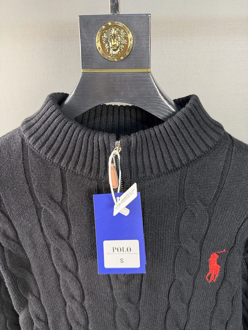 Polo Ralph Lauren Cable-Knit Quarter-Zip Sweater · ZT14018 — תמונה 14
