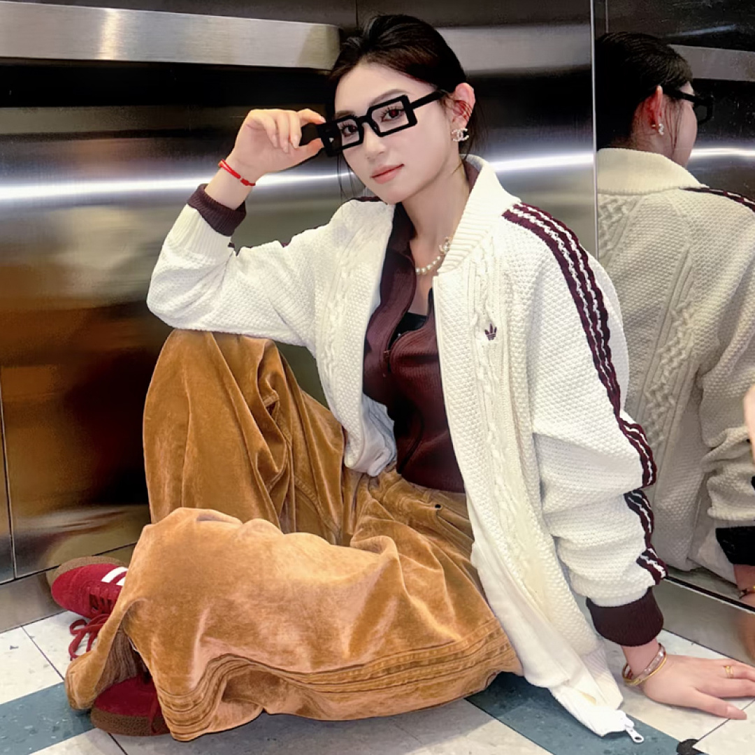 Adidas Archive Cutline Knit Track Top · ZT13954 — תמונה 7
