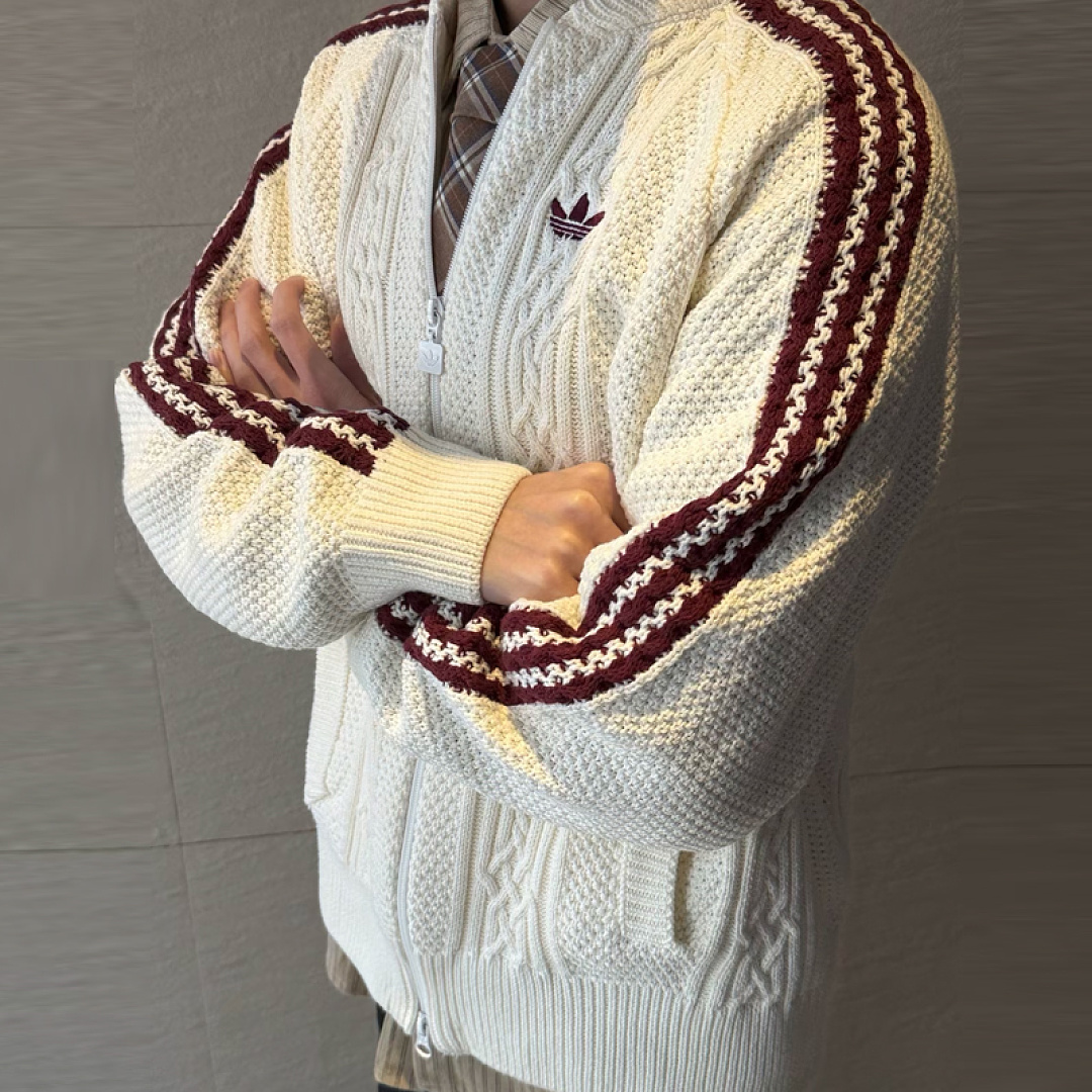 Adidas Archive Cutline Knit Track Top · ZT13954 — תמונה 11
