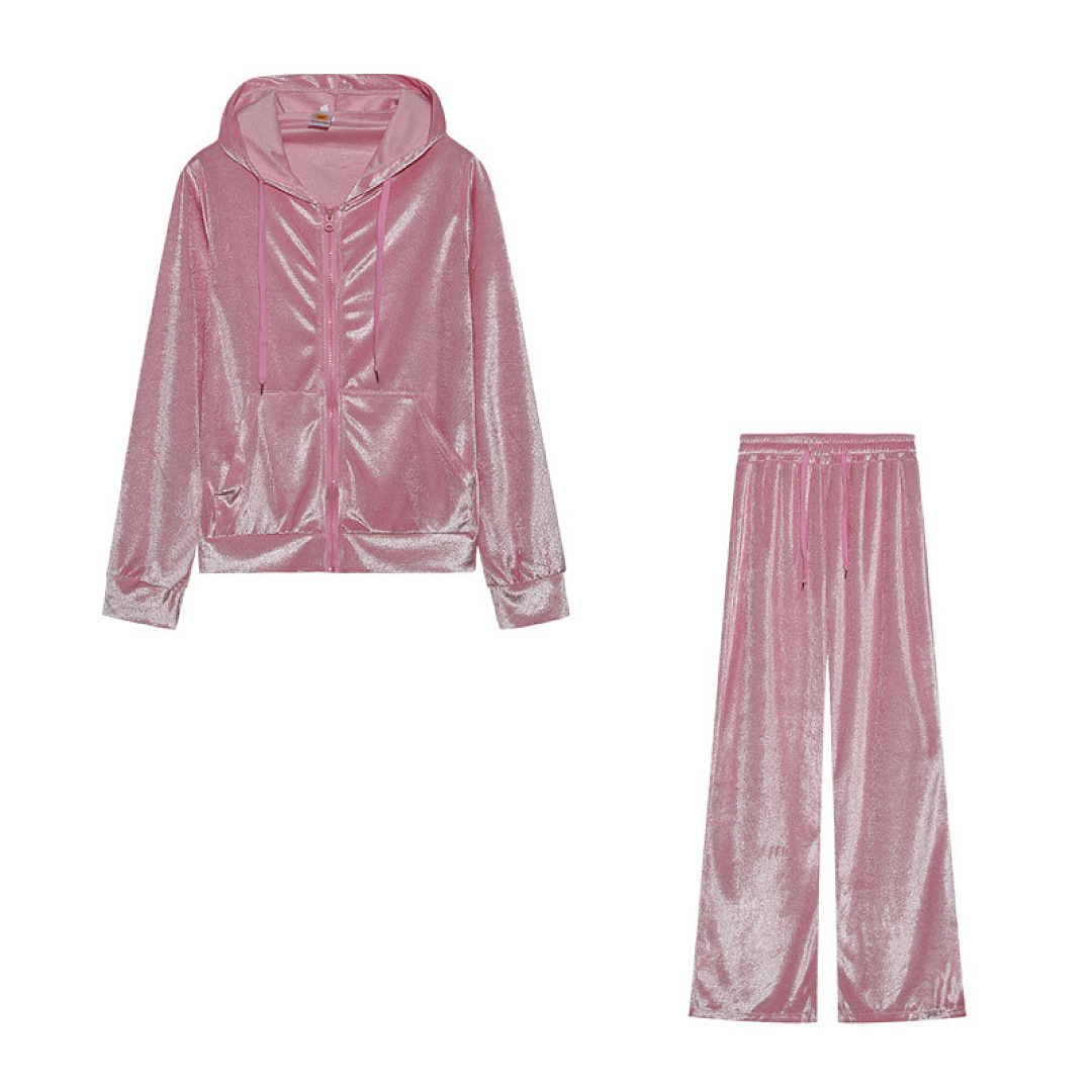 Juicy Couture OG Big Bling Velour Hoodie · ZT13978 — תמונה 5