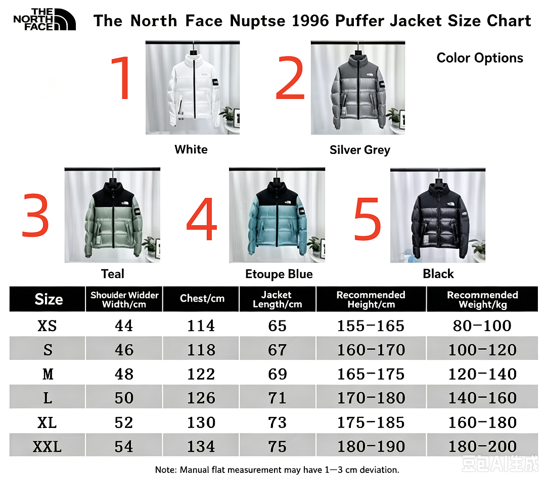 The North Face 1996 Retro Nuptse · ZT13789 — תמונה 14