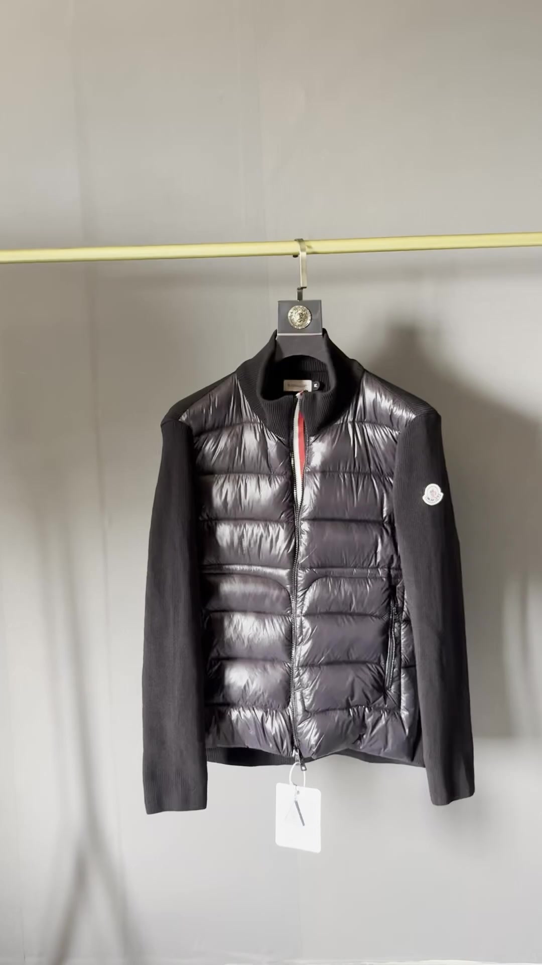 Moncler Grenoble Padded Wool Zip-Up Cardigan · ZT14050 — תמונה 2