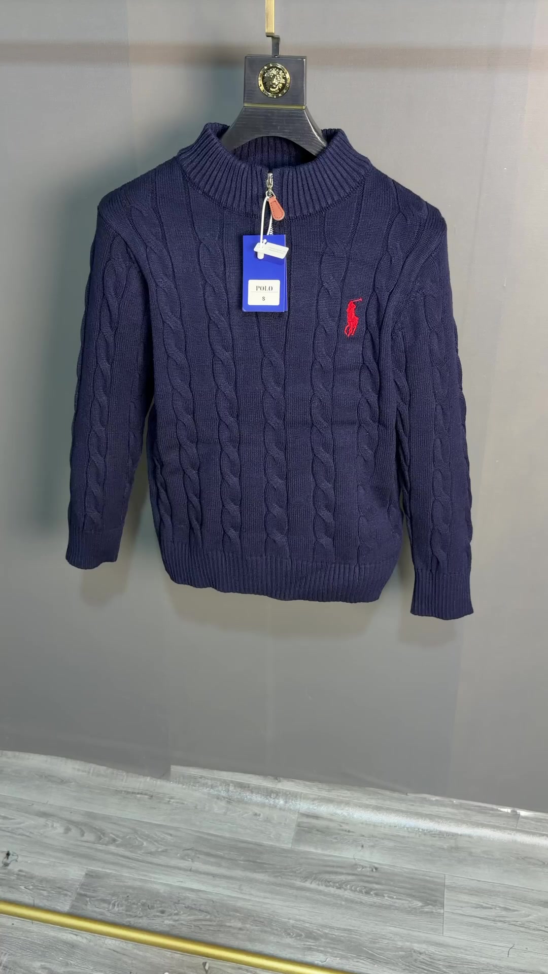 Polo Ralph Lauren Cable-Knit Quarter-Zip Sweater · ZT14018 — תמונה 4