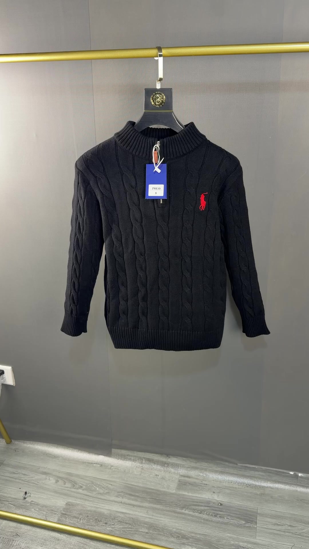 Polo Ralph Lauren Cable-Knit Quarter-Zip Sweater · ZT14018 — תמונה 3