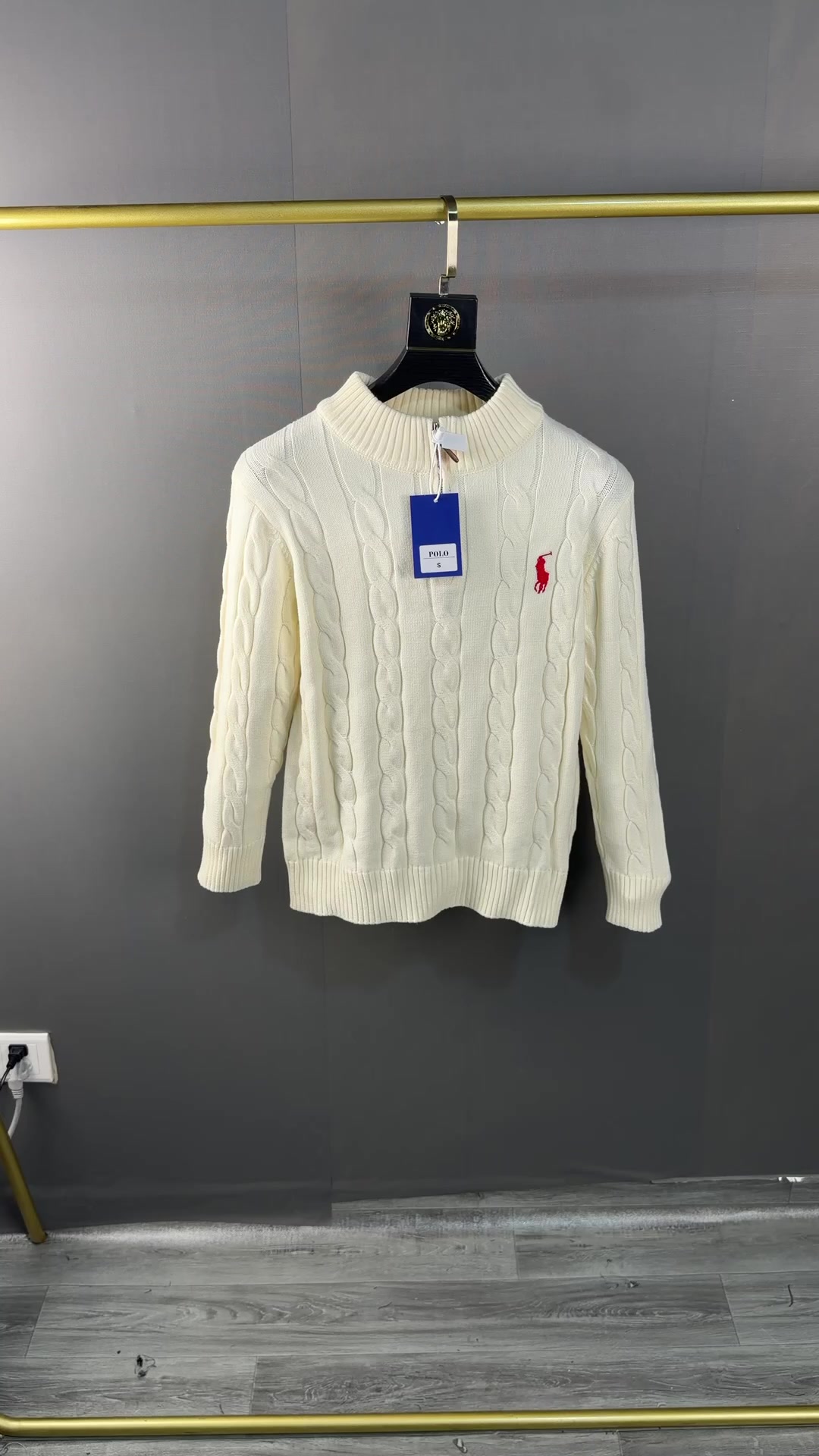 Polo Ralph Lauren Cable-Knit Quarter-Zip Sweater · ZT14018 — תמונה 2