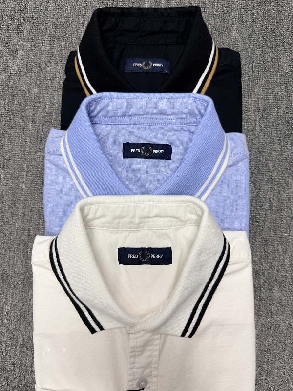 Fred Perry Polo Collar Woven Pique Shirt · A3155 — תמונה 27