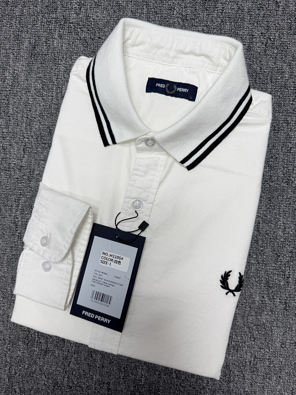 Fred Perry Polo Collar Woven Pique Shirt · A3155 — תמונה 21
