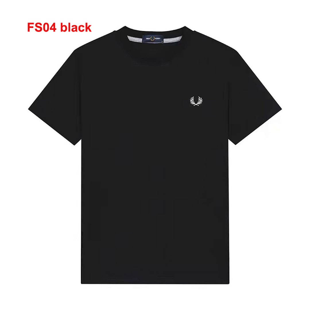 Fred Perry Crew Neck Piqué T-Shirt · A1025 — תמונה 3