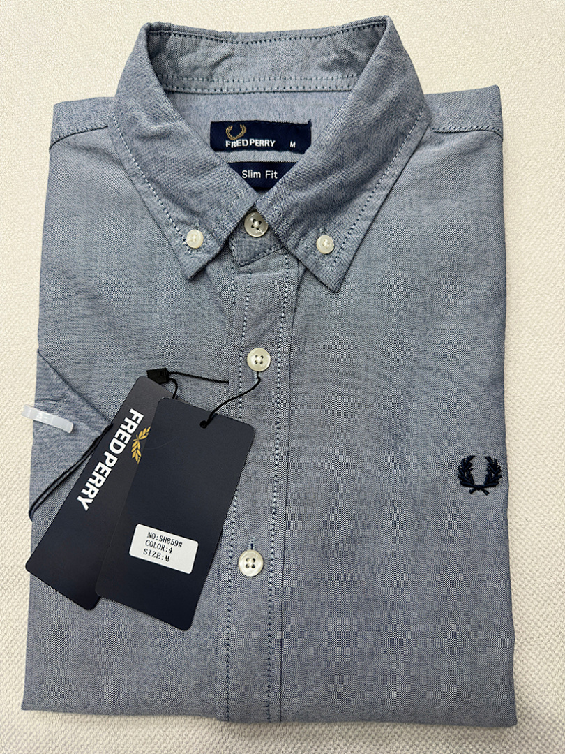 Fred Perry Oxford Shirt · A589 — תמונה 14