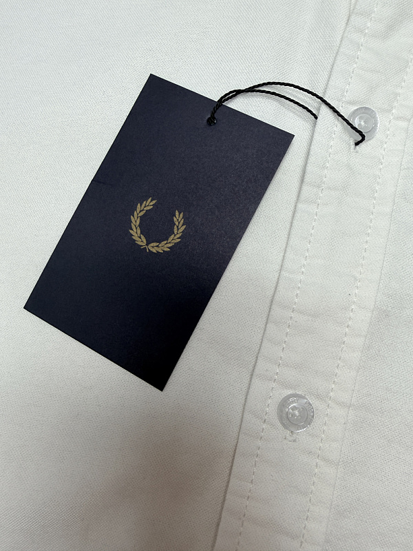 Fred Perry Polo Collar Woven Pique Shirt · A3155 — תמונה 7