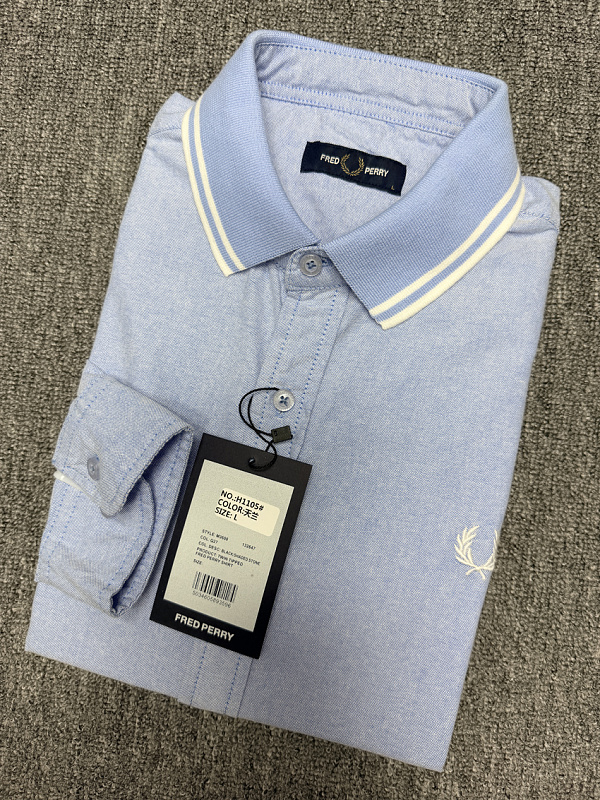 Fred Perry Polo Collar Woven Pique Shirt · A3155 — תמונה 23