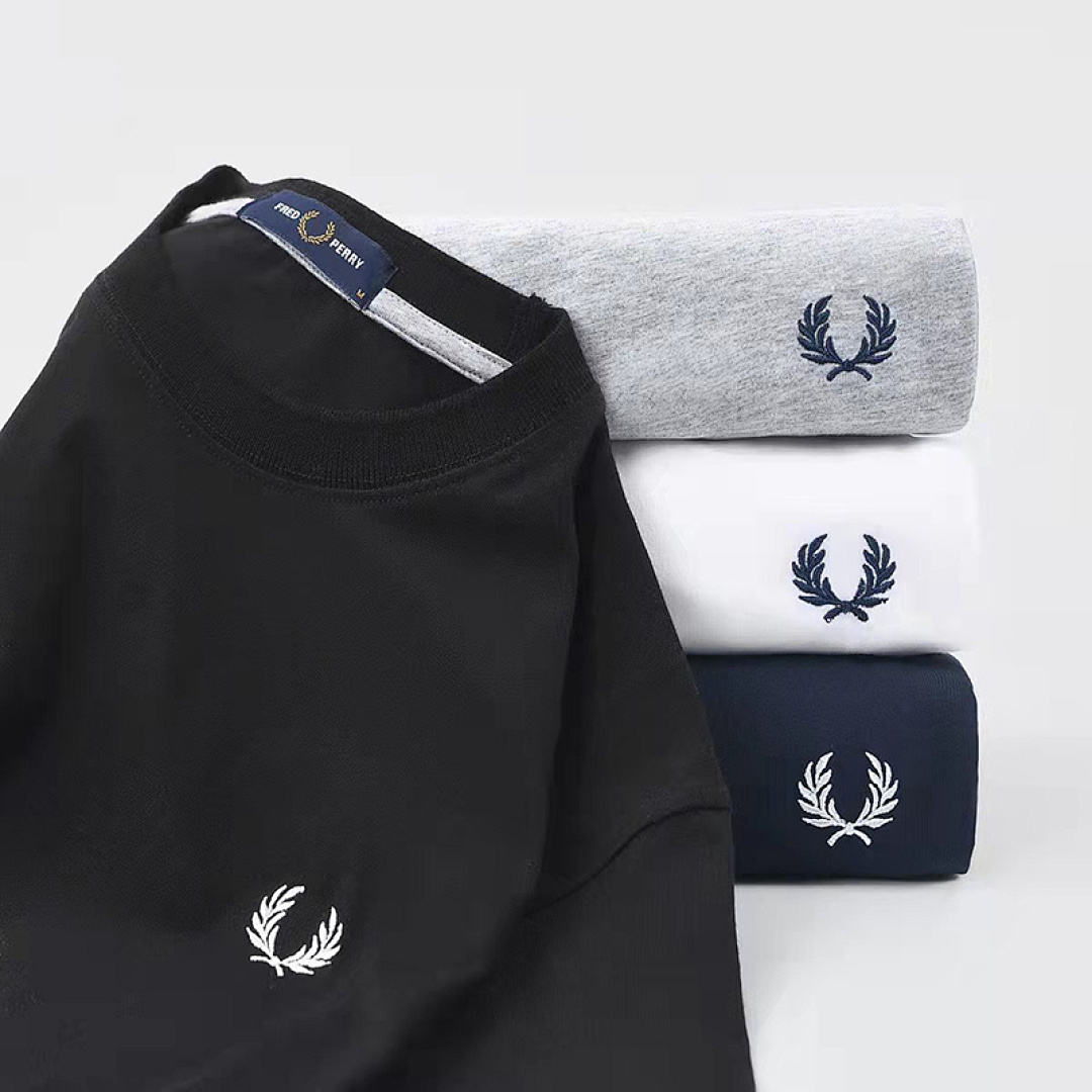 Fred Perry Crew Neck Piqué T-Shirt · A1025
