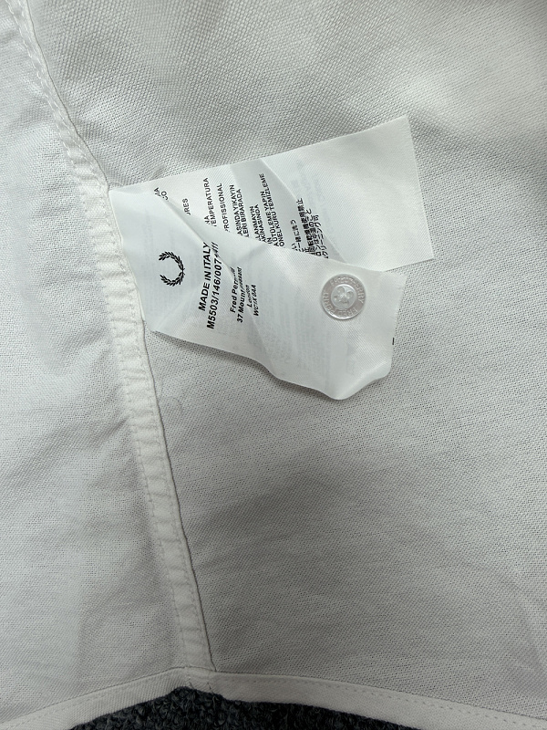 Fred Perry Polo Collar Woven Pique Shirt · A3155 — תמונה 5