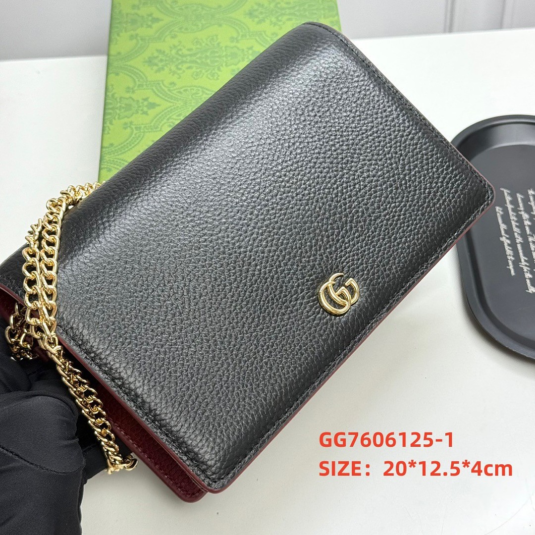 gucci GG7606125，SIZE：20*12.5*4cm