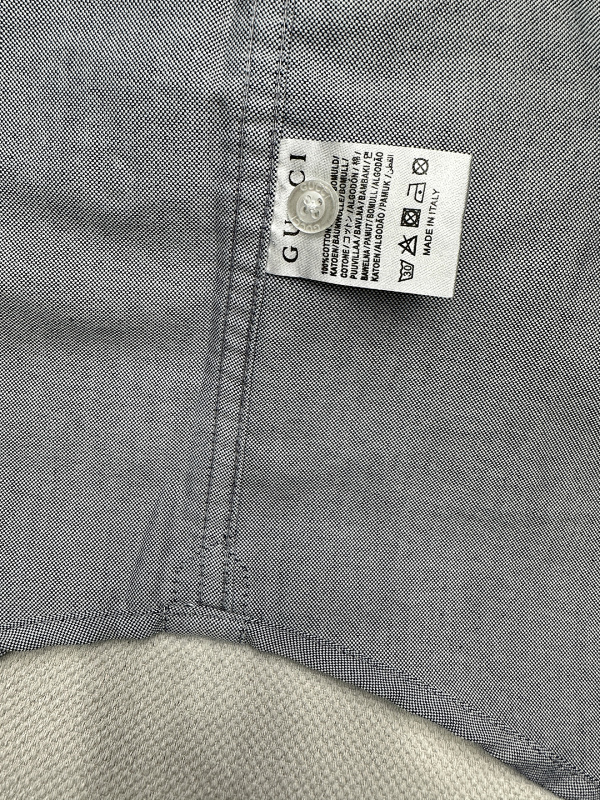 A643 Gucci men shirt long sleeve — תמונה 14