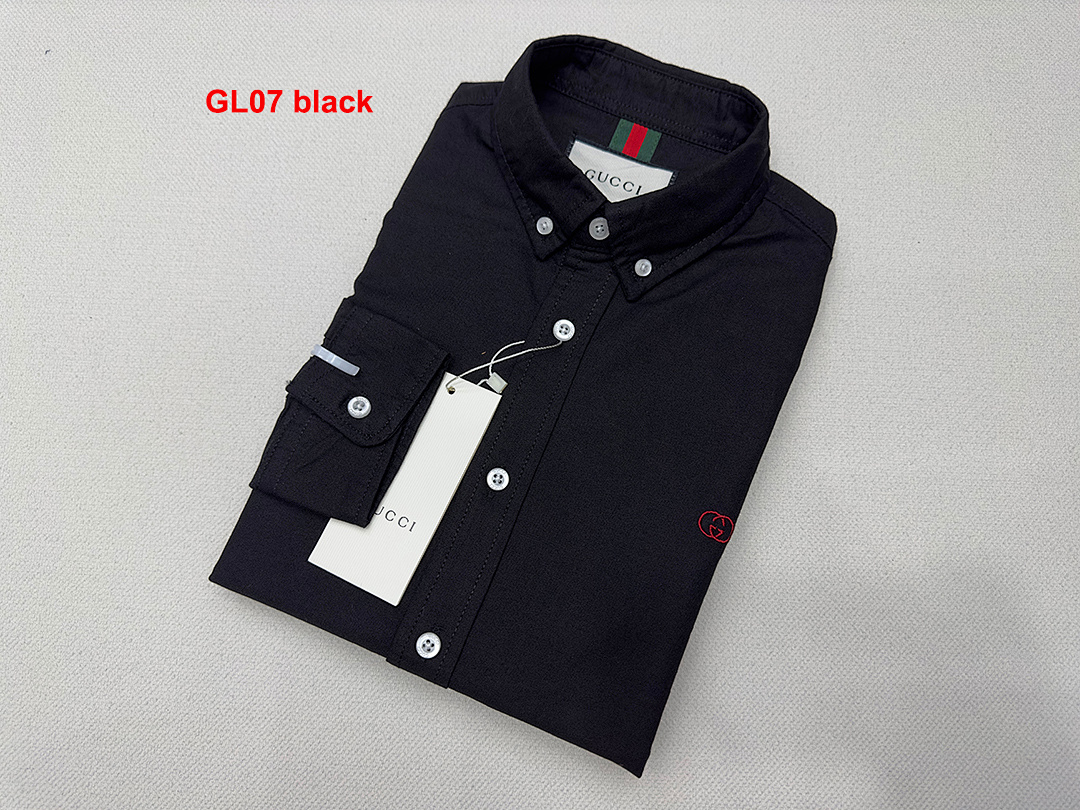 A643 Gucci men shirt long sleeve — תמונה 6