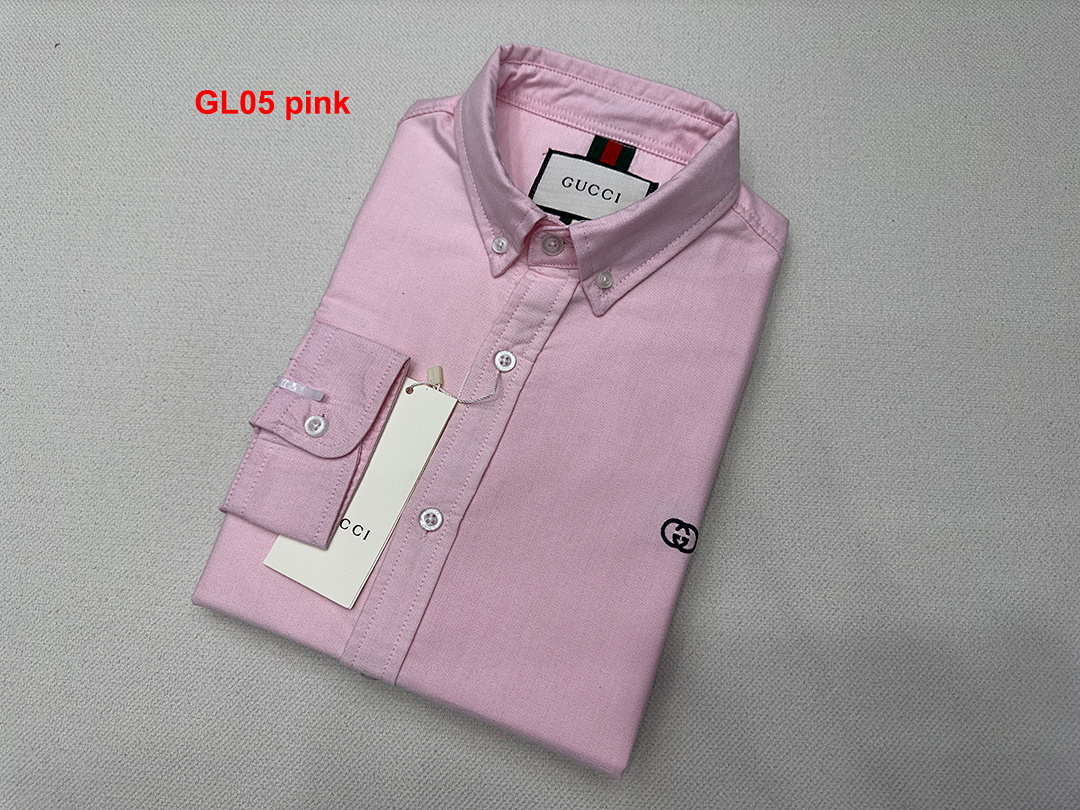 A643 Gucci men shirt long sleeve — תמונה 8