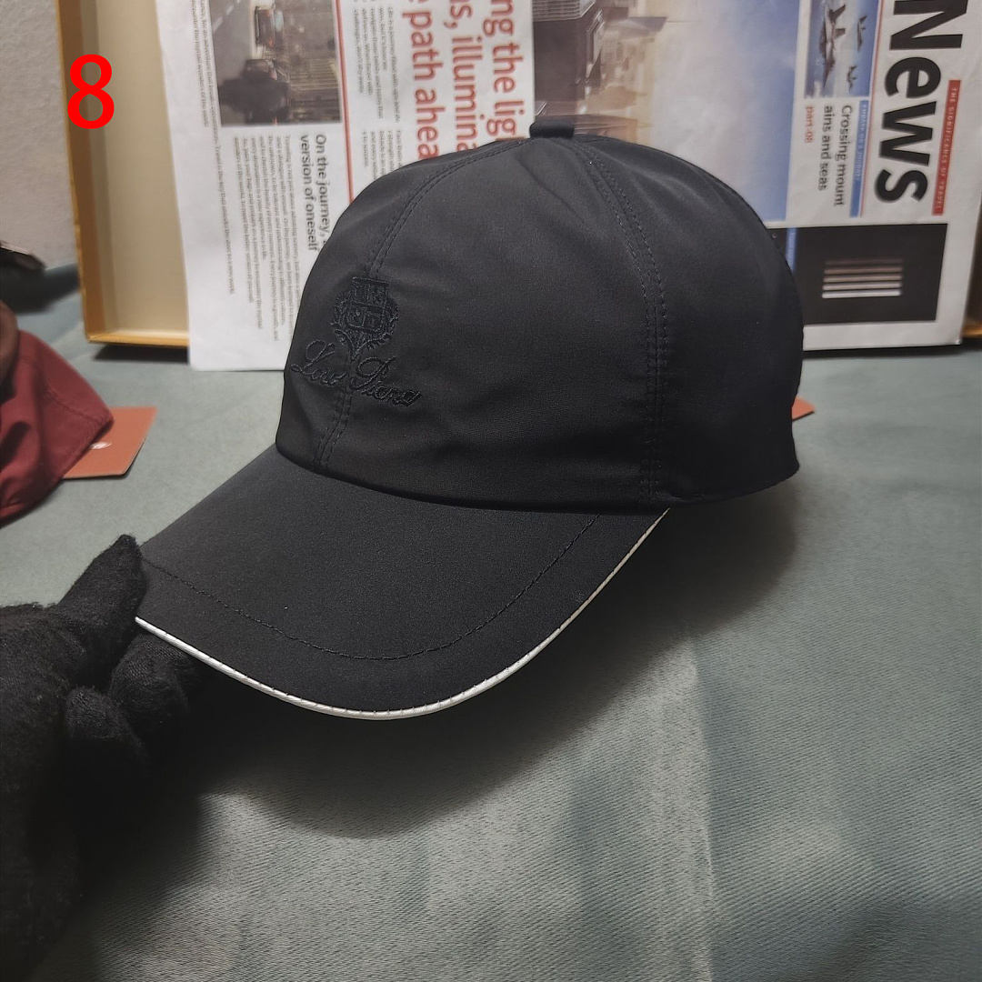 Loro Piana Baseball Cap Microfiber Storm System · ZT14085 — תמונה 3