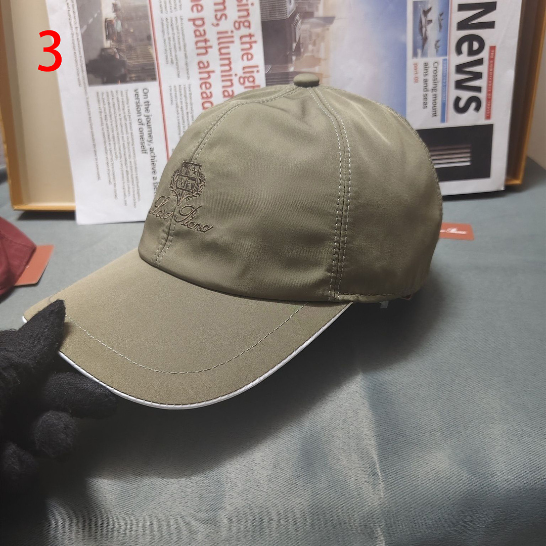 Loro Piana Baseball Cap Microfiber Storm System · ZT14085 — תמונה 8