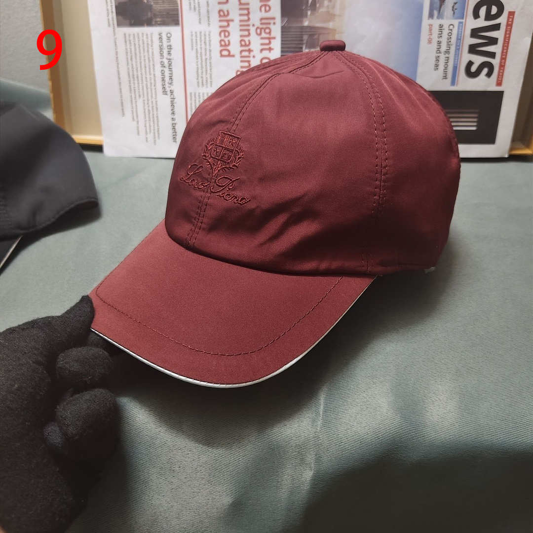 Loro Piana Baseball Cap Microfiber Storm System · ZT14085 — תמונה 2