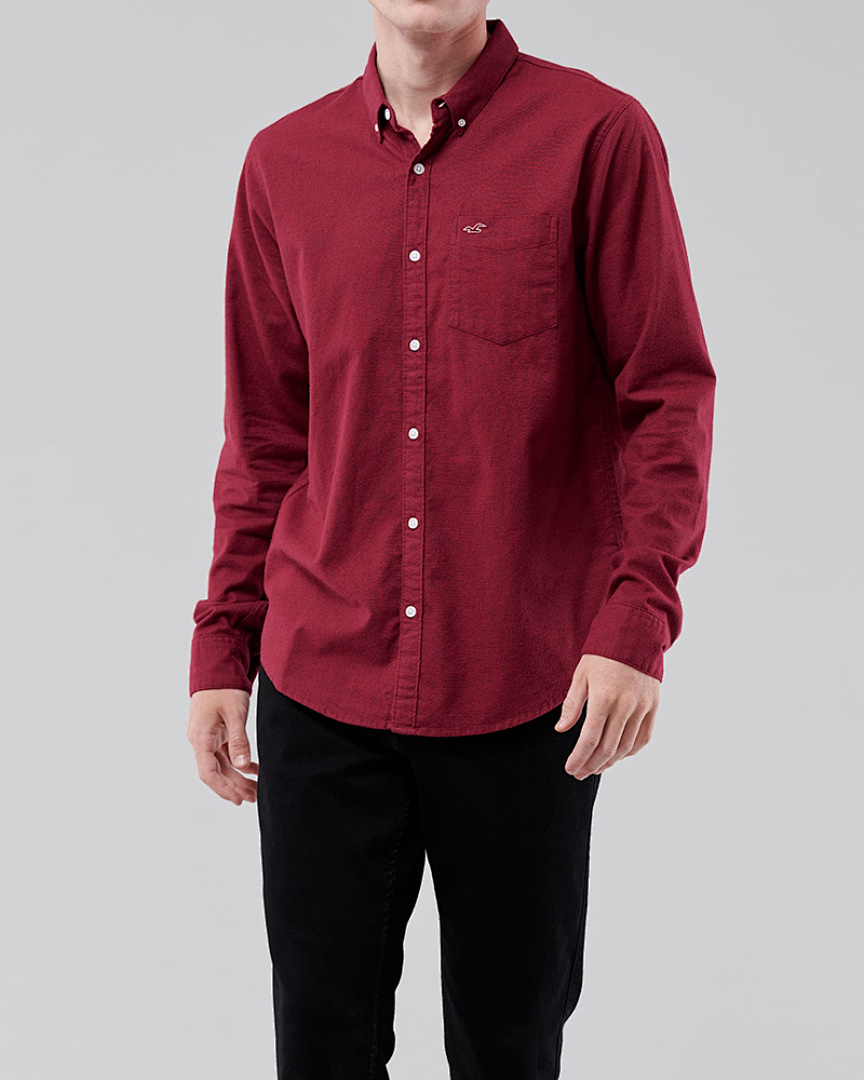 Hollister — חולצה מכופתרת · A816 — תמונה 36