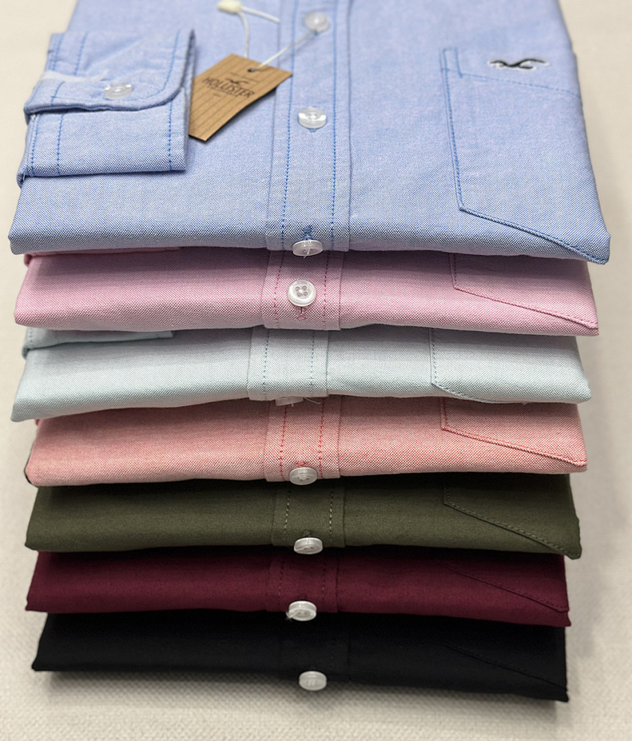 Hollister — חולצה מכופתרת · A816 — תמונה 20
