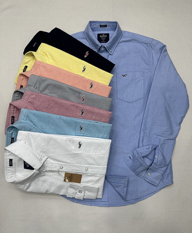 Hollister — חולצה מכופתרת · A816