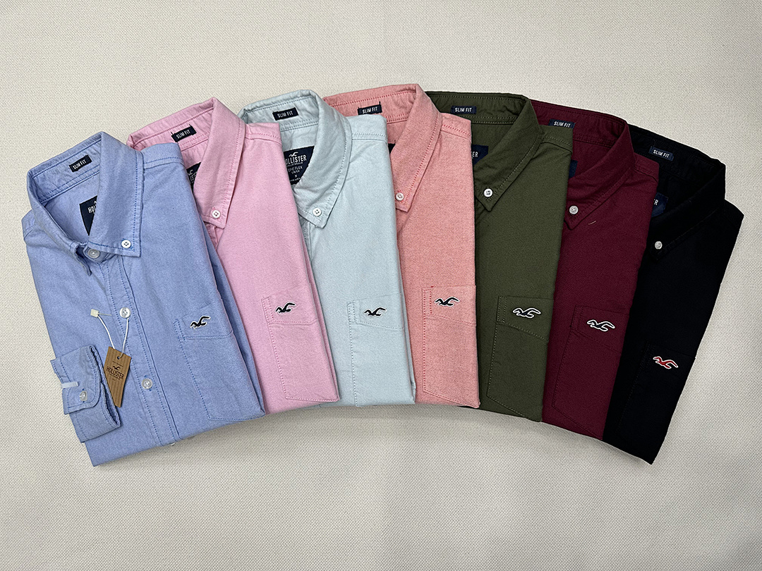 Hollister — חולצה מכופתרת · A816 — תמונה 28