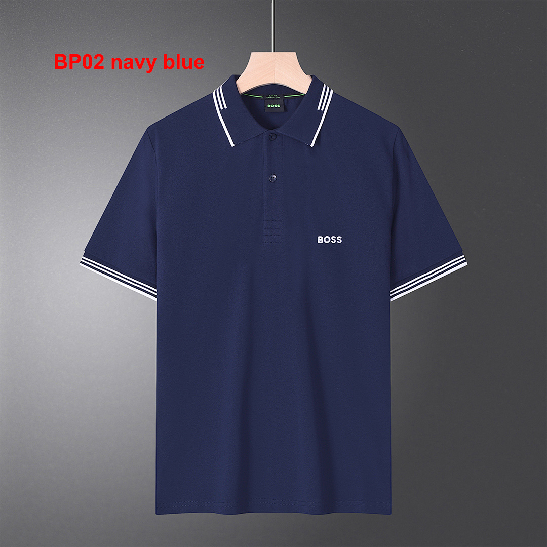 Hugo Boss Stripe-trim polo shirt · A2445 — תמונה 18
