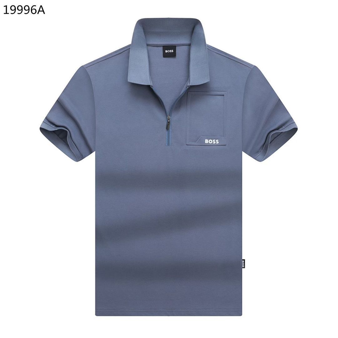 Hugo Boss Zip-neck polo shirt · A2970 — תמונה 7