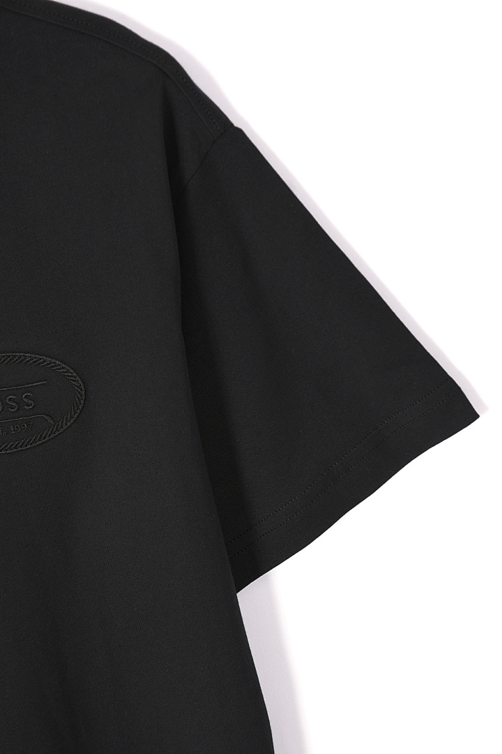 Hugo Boss Equestrian stretch-cotton T-shirt · A3038 — תמונה 6