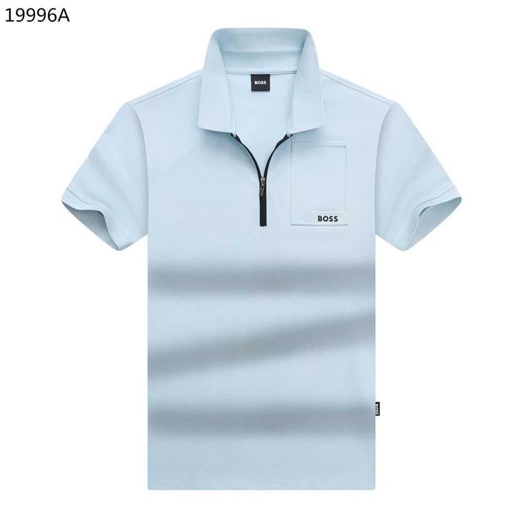 Hugo Boss Zip-neck polo shirt · A2970 — תמונה 6