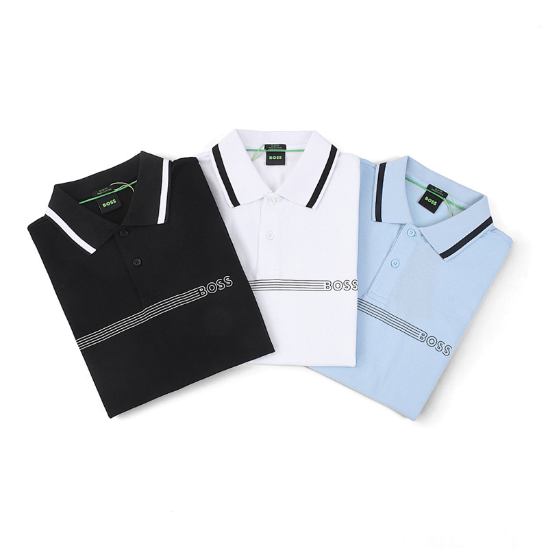 Hugo Boss Stripe-trim polo shirt · A2445 — תמונה 51