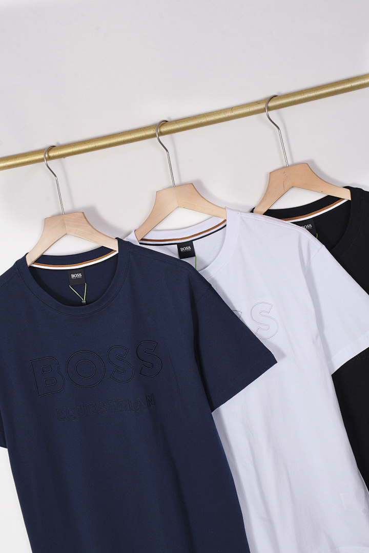 Hugo Boss Equestrian stretch-cotton T-shirt · A3038 — תמונה 43