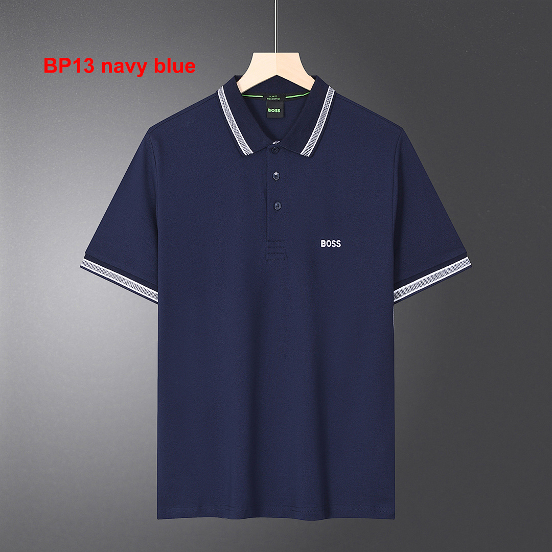 Hugo Boss Stripe-trim polo shirt · A2445 — תמונה 7
