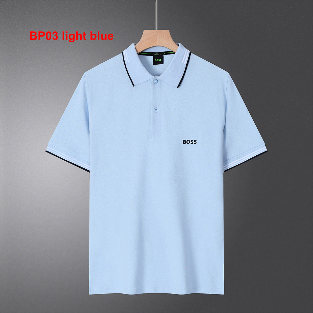 Hugo Boss Stripe-trim polo shirt · A2445 — תמונה 17