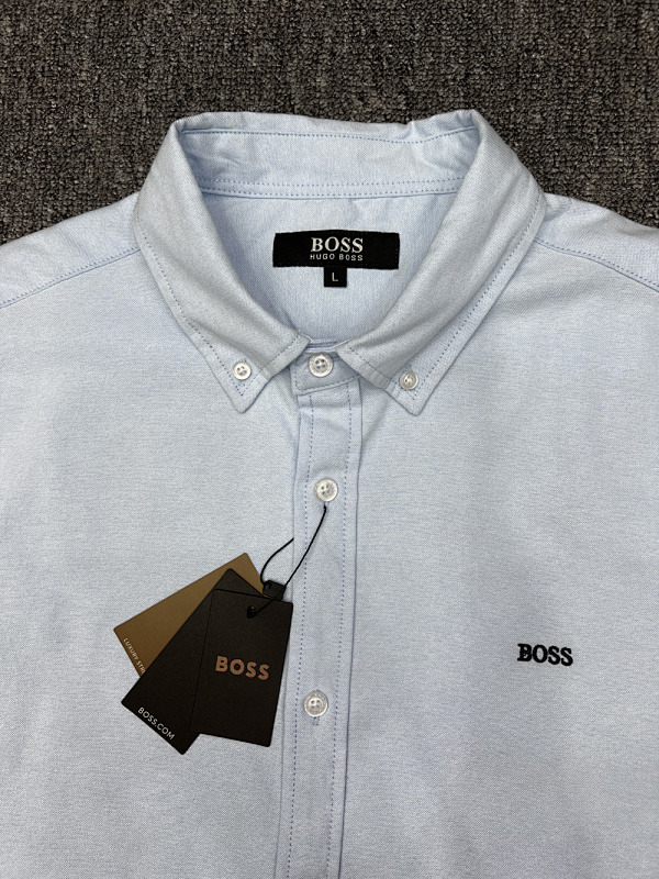 Hugo Boss Regular-fit shirt in dynamic cotton · A2828 — תמונה 11