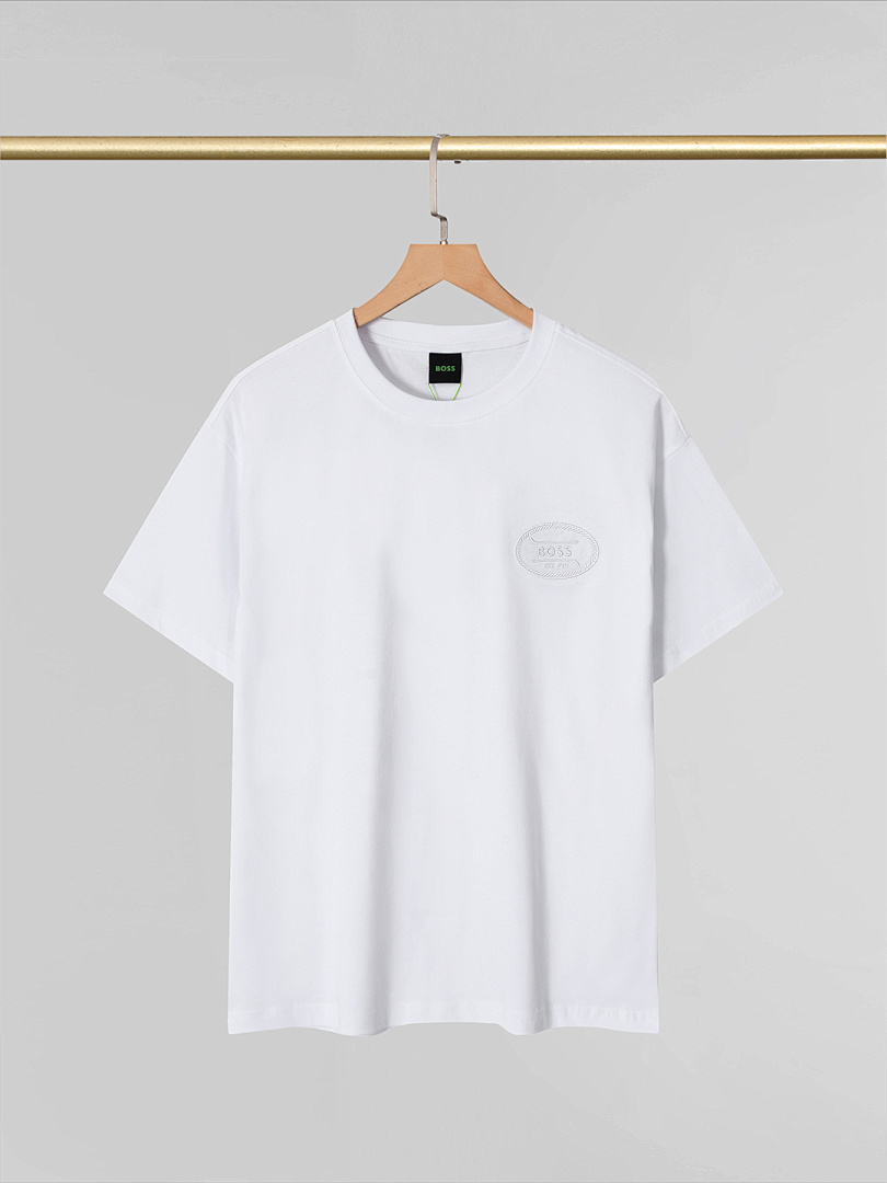 Hugo Boss Equestrian stretch-cotton T-shirt · A3038 — תמונה 10