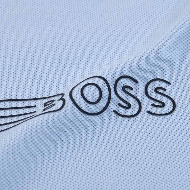 Hugo Boss Stripe-trim polo shirt · A2445 — תמונה 43