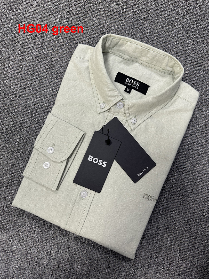 Hugo Boss Regular-fit button-down shirt in Oxford · A2501 — תמונה 7