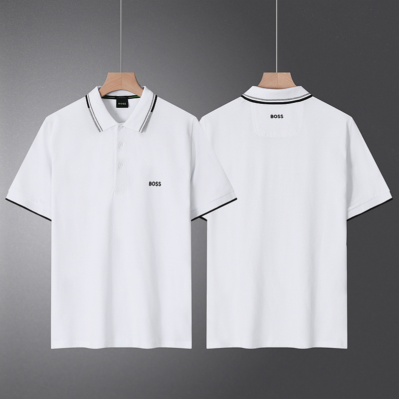 Hugo Boss Stripe-trim polo shirt · A2445 — תמונה 61