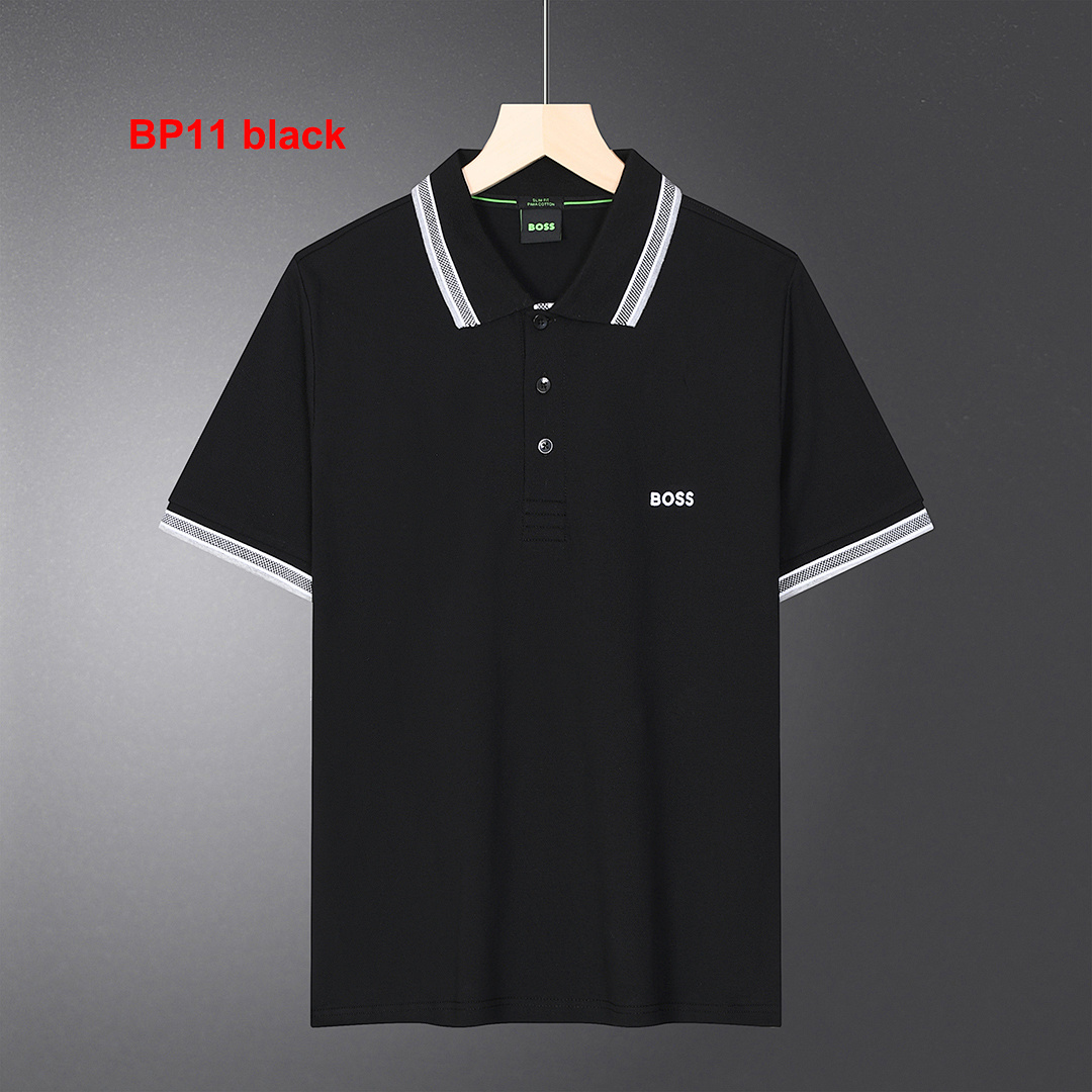 Hugo Boss Stripe-trim polo shirt · A2445 — תמונה 9