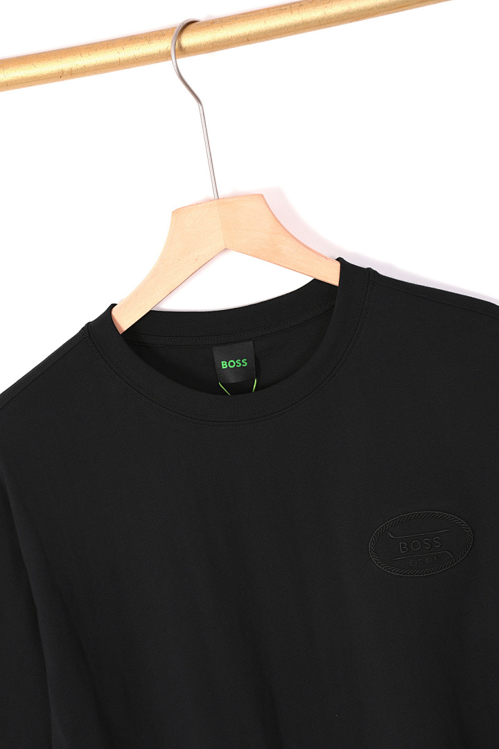 Hugo Boss Equestrian stretch-cotton T-shirt · A3038 — תמונה 9