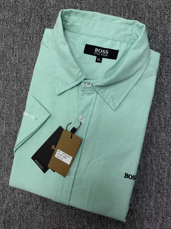 Hugo Boss Regular-fit shirt in dynamic cotton · A3113 — תמונה 17